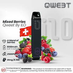  QWEET MIXED BERRIES DISPOSABLE VAPE
