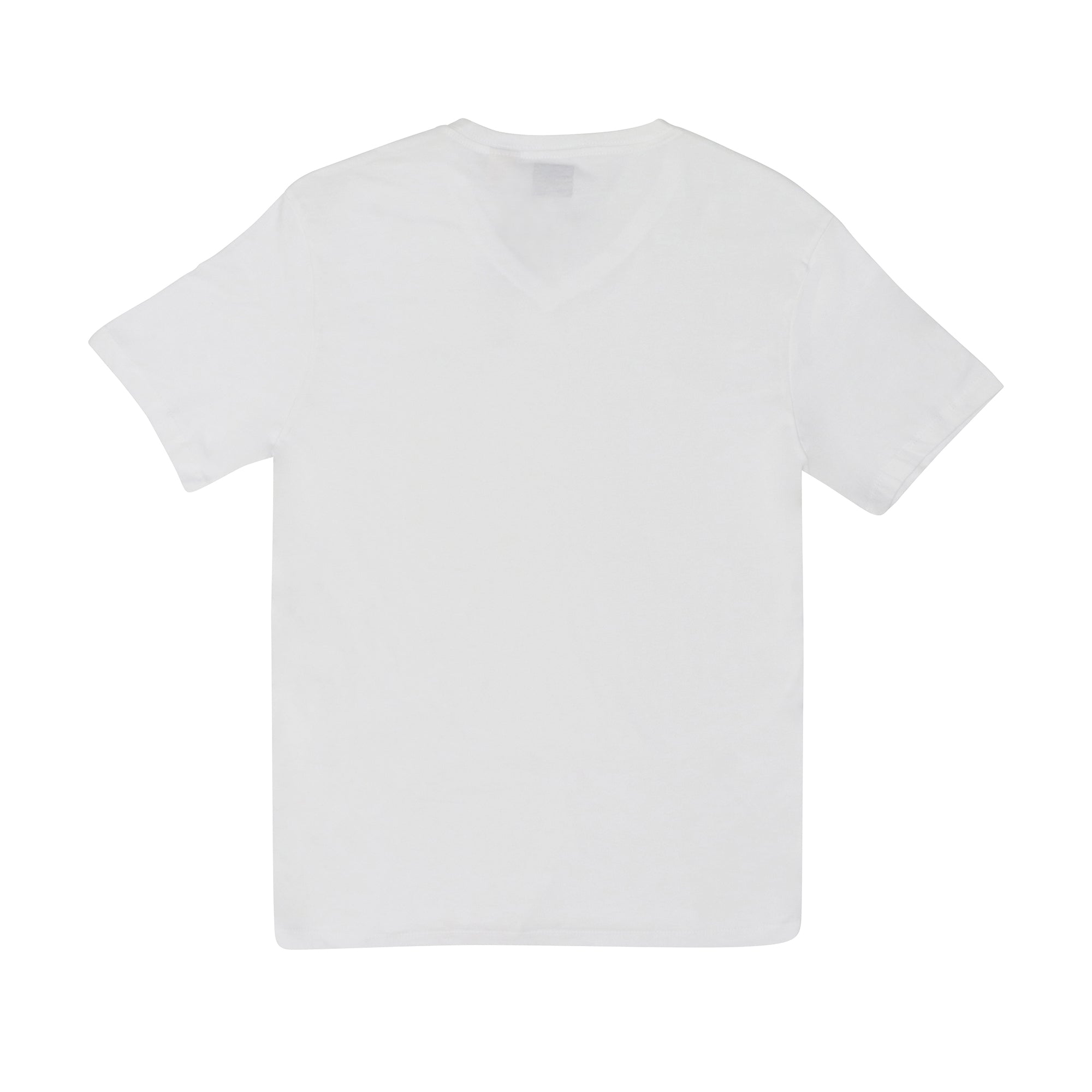 ROUND NECK T-SHIRT (MEN) - WHITE (LONDON)