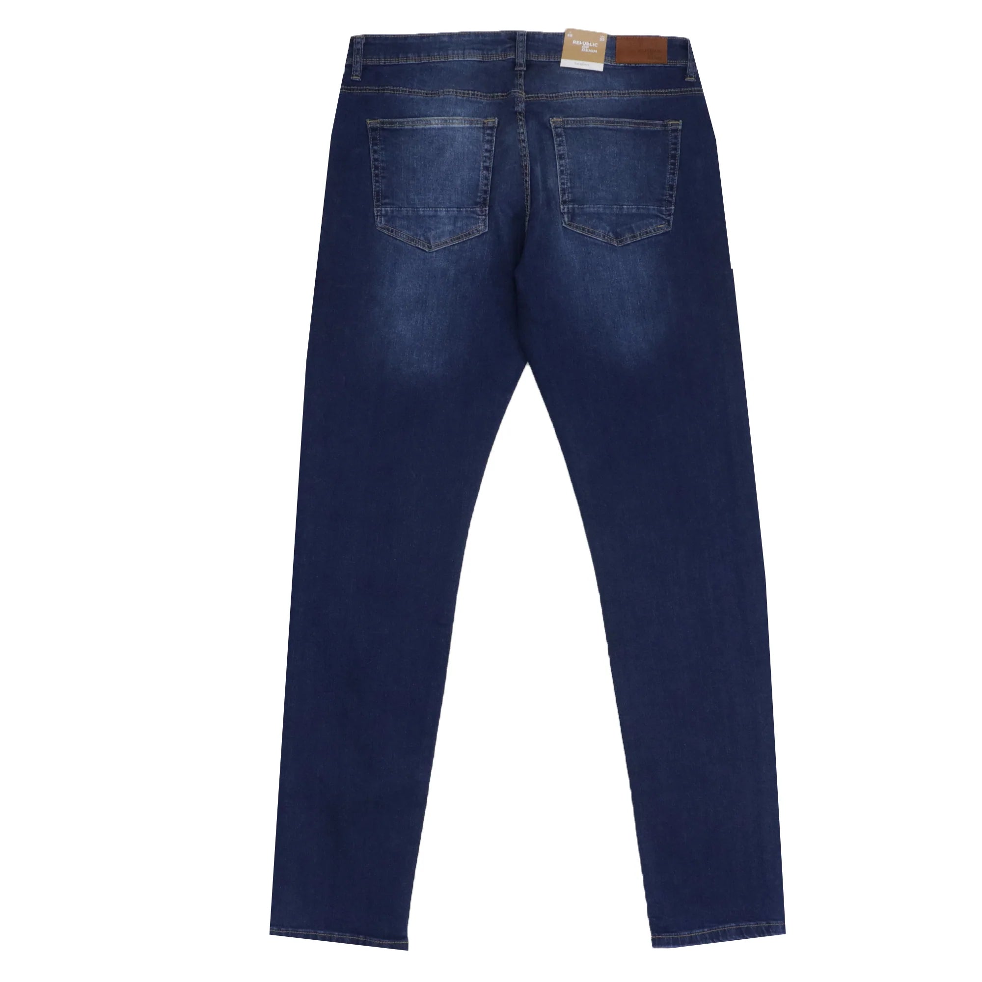 DENIM JEANS (MEN) -  DARK BLUE