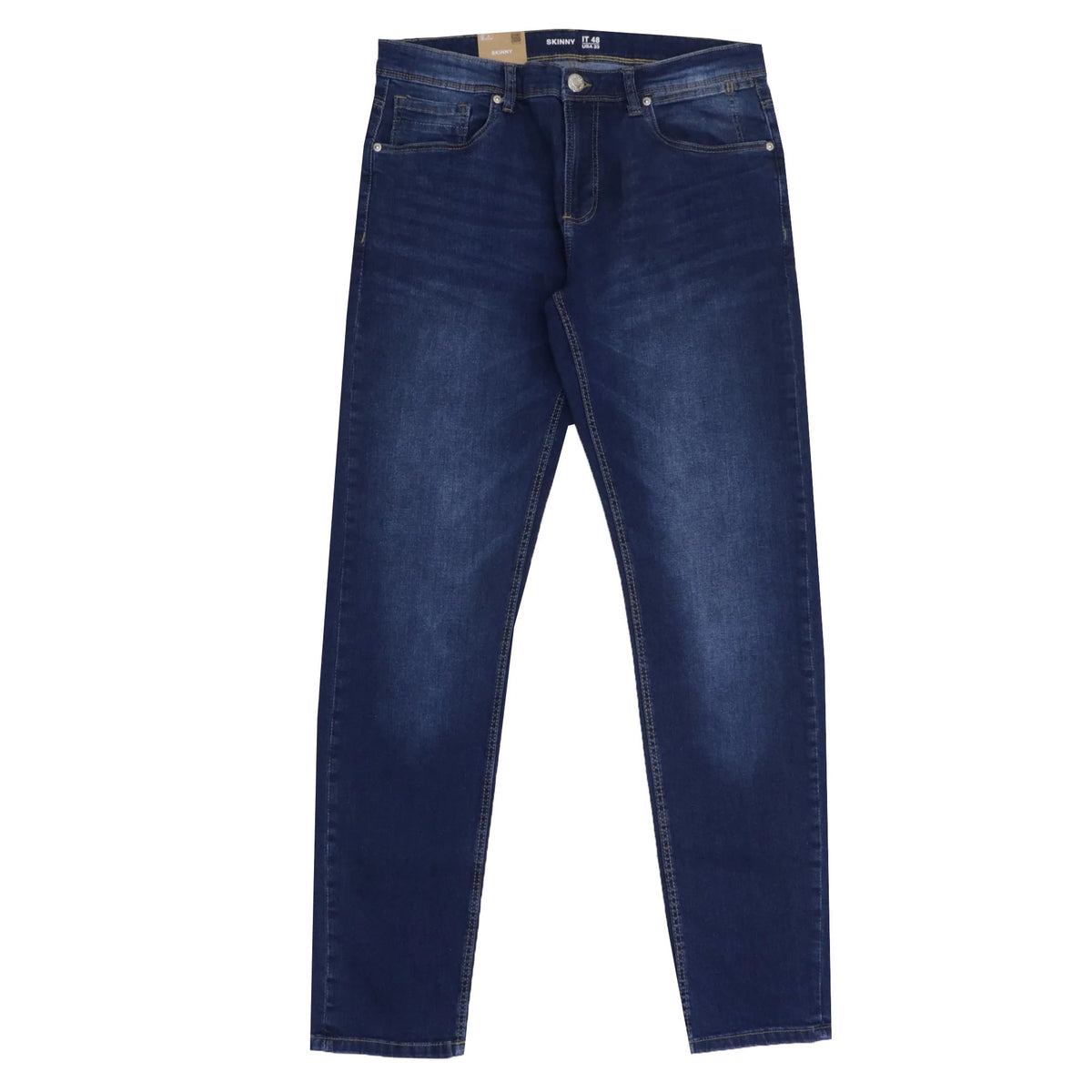 DENIM JEANS (MEN) -  DARK BLUE