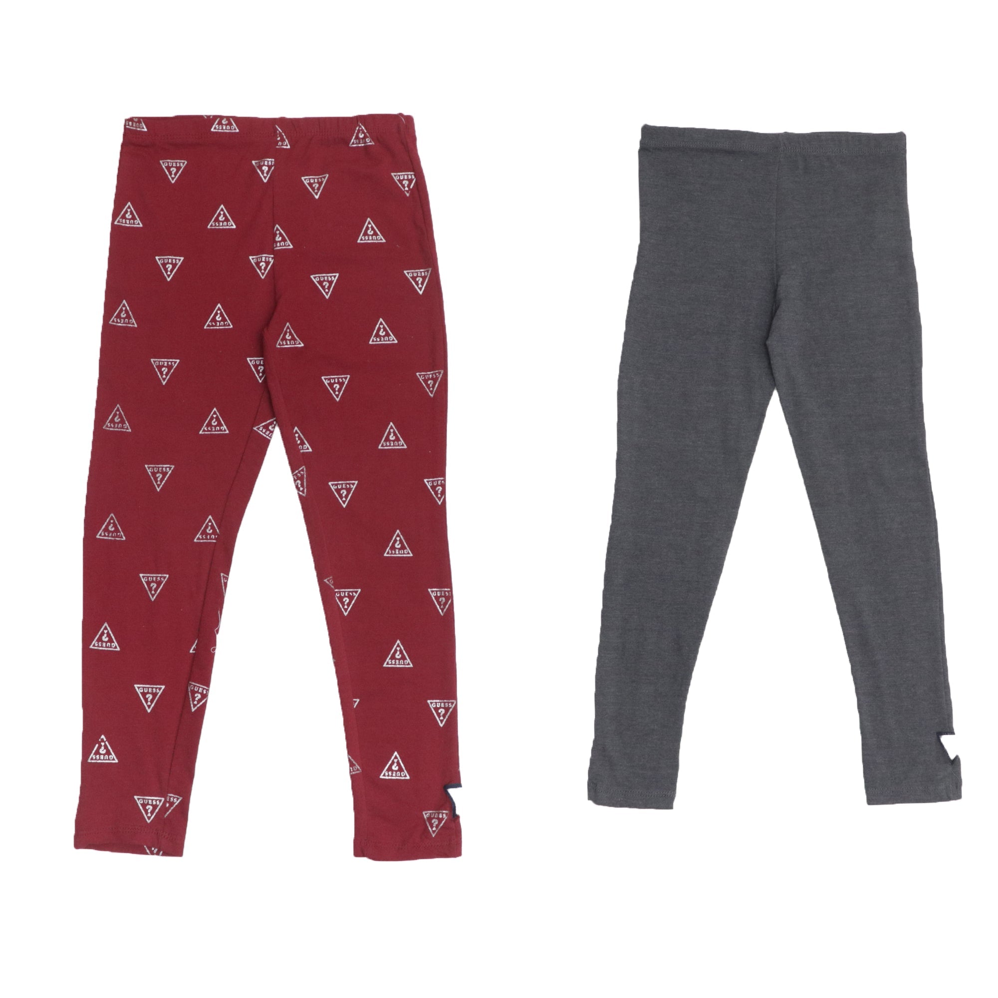 TROUSER- GIRLS - RED & GREY (SET OF TWO)