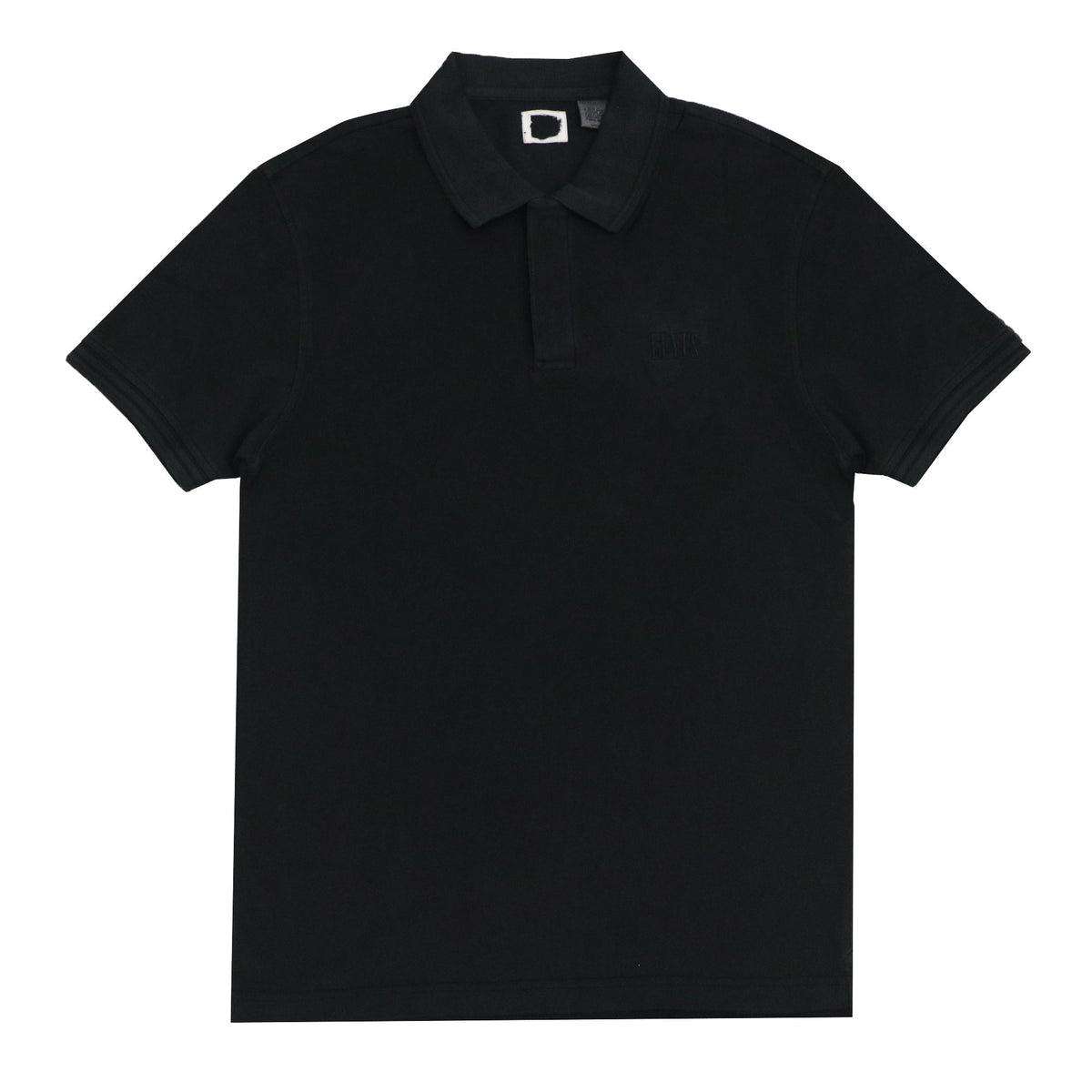 POLO (MEN) -PLAIN BLACK
