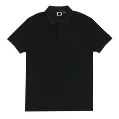 POLO (MEN) -PLAIN BLACK