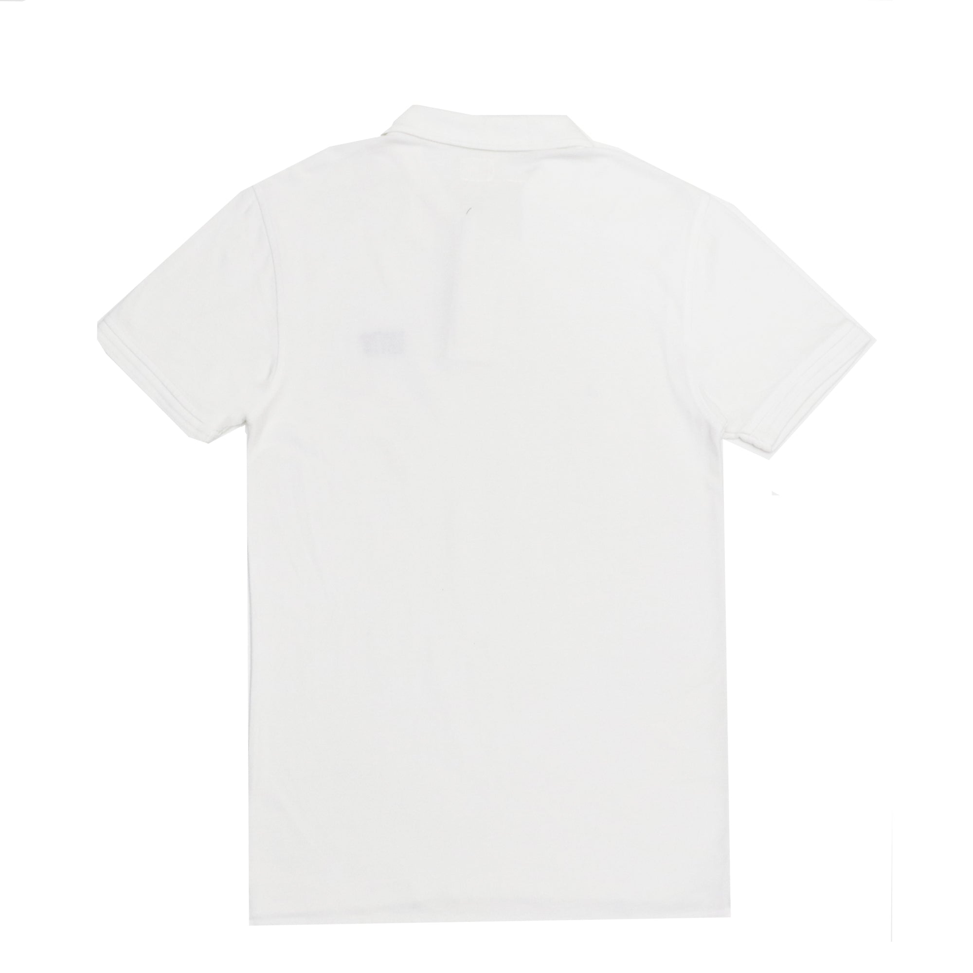 POLO (MEN) -  WHITE WITH BLACK TAG