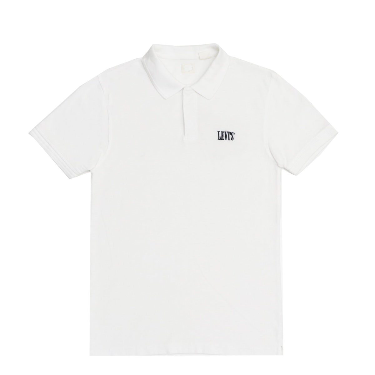 POLO (MEN) -  WHITE WITH BLACK TAG