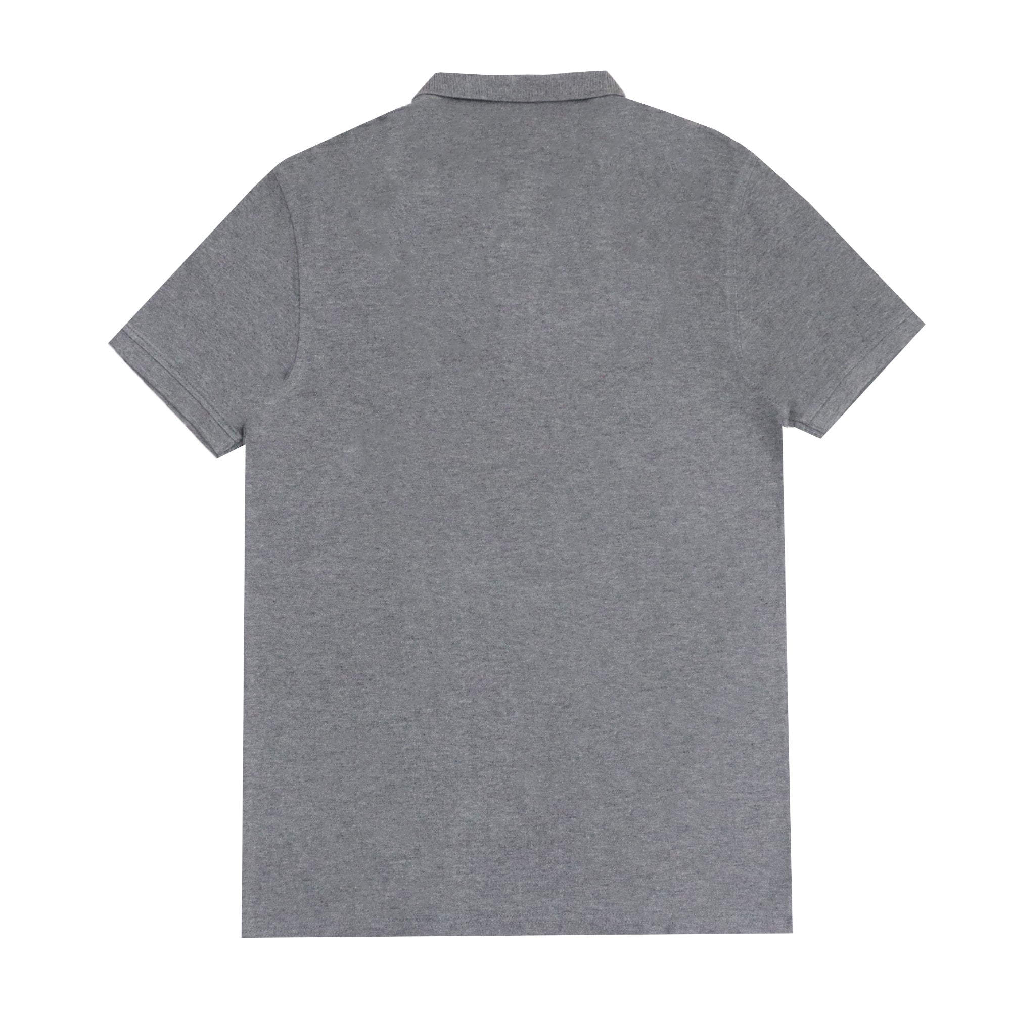 POLO (MEN) - DARK GREY WITH SILVER TAG