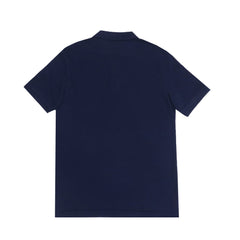 POLO (MEN) -  NAVY BLUE WITH BLACK TAG