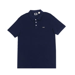 POLO (MEN) -  NAVY BLUE WITH BLACK TAG