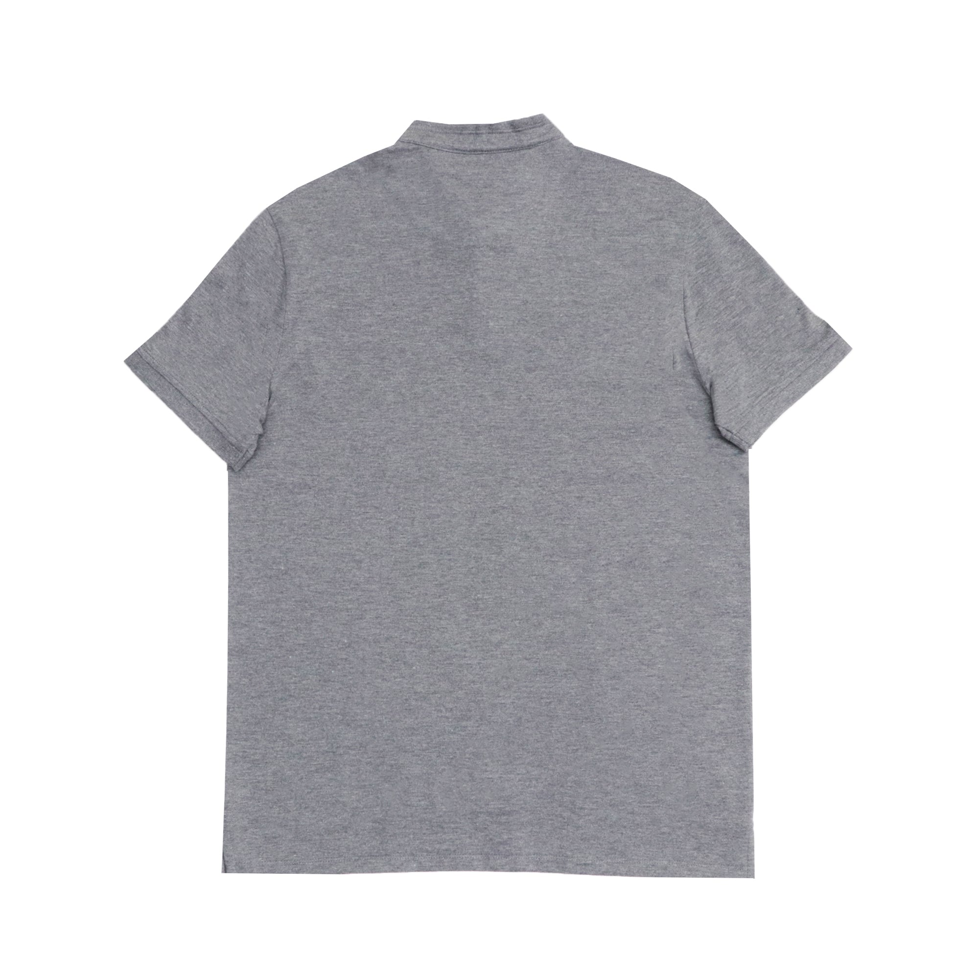 POLO MEN - DOUBLE BAND COLLAR GREY