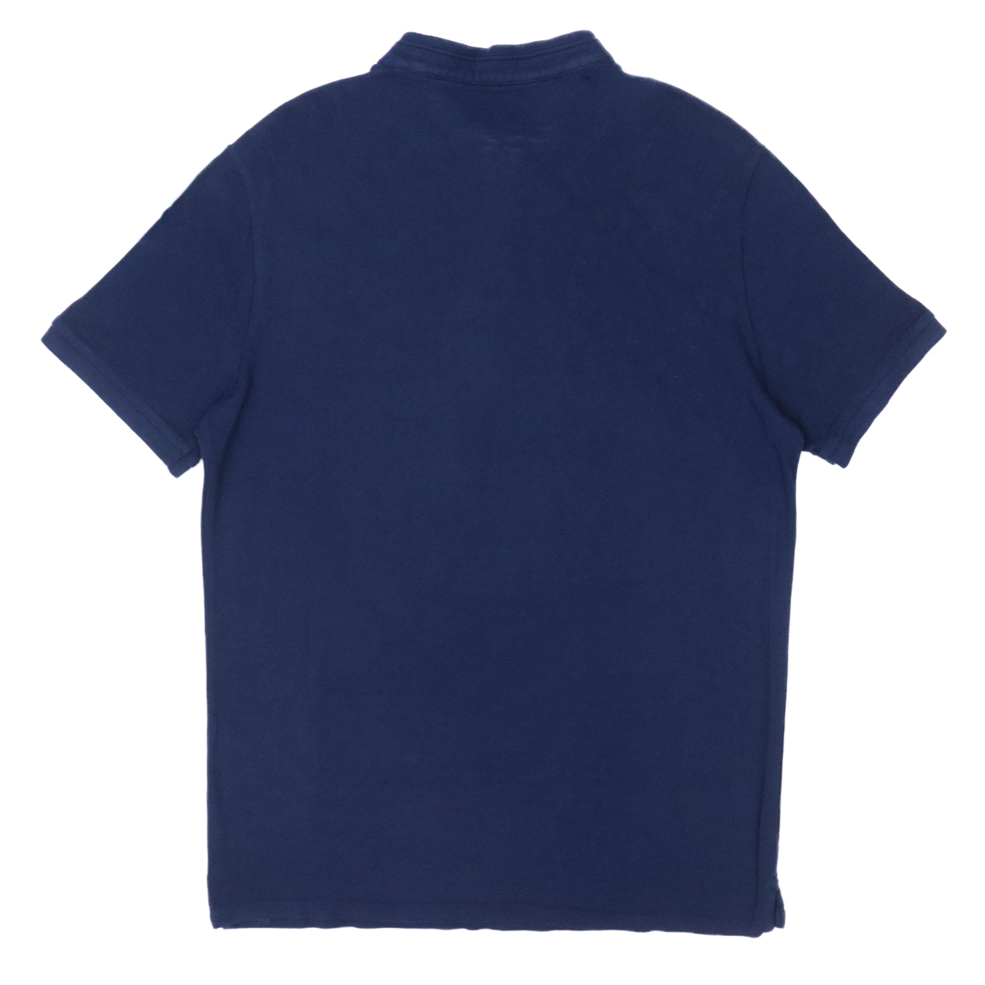 POLO MEN - BAND COLLAR BLUE