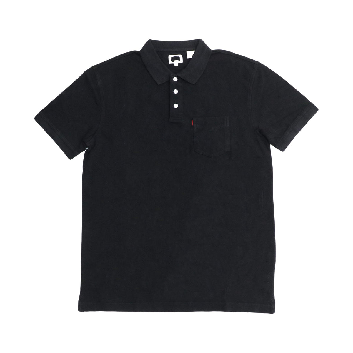POLO MEN - BLACK FRONT POCKET