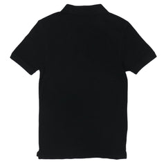 POLO MEN - BLACK WITH BLACK TAG