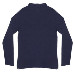 POLO MEN - DEEP BLUE LONG SLEEVES