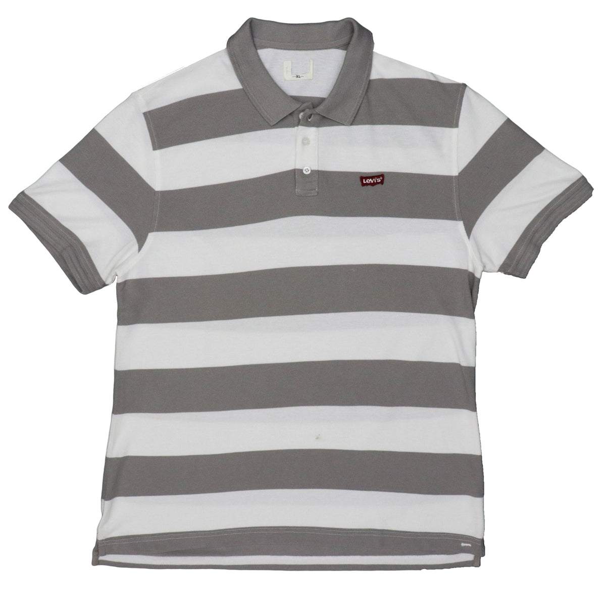 POLO MEN - GREY WHITE ZEBRA PATTERN