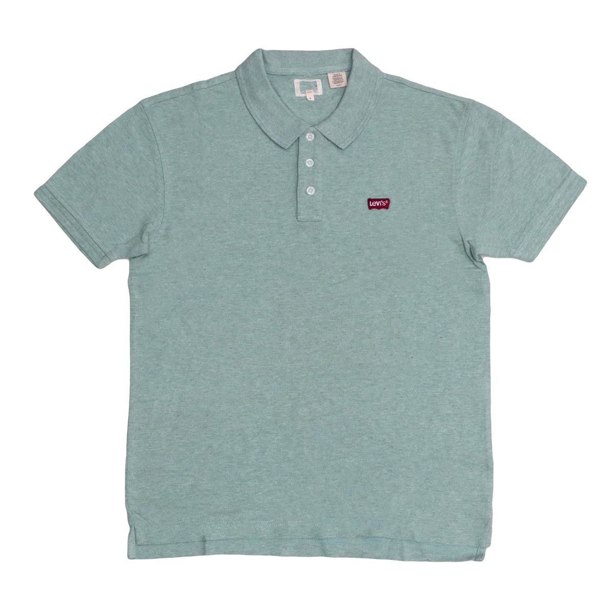 POLO MEN - LIGHT HEATHER GREEN