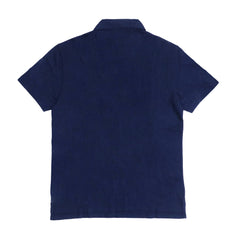 POLO MEN - NAVY BLUE JERSEY FRONT POCKET