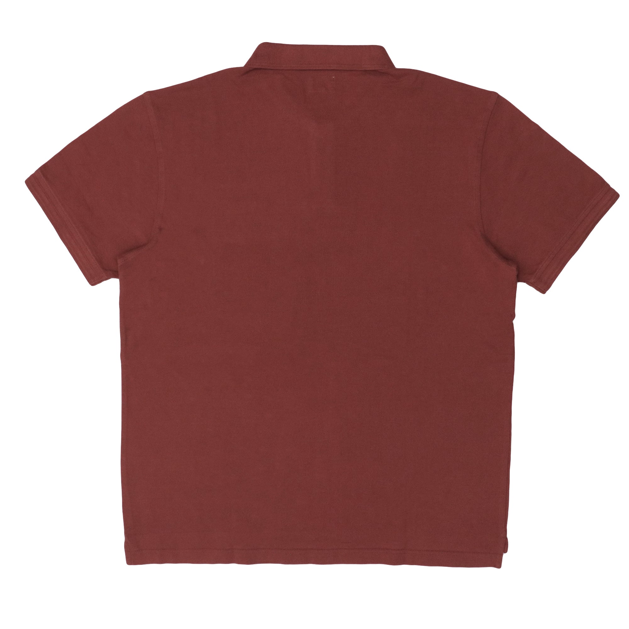 POLO MEN - RUST  BROWN