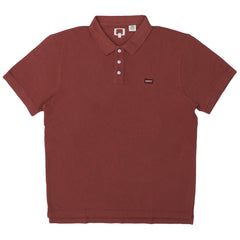 POLO MEN - RUST  BROWN