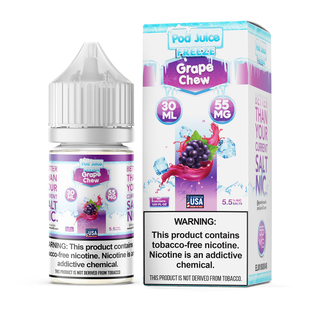 POD JUICE GRAPE CHEW FREEZE 30ML