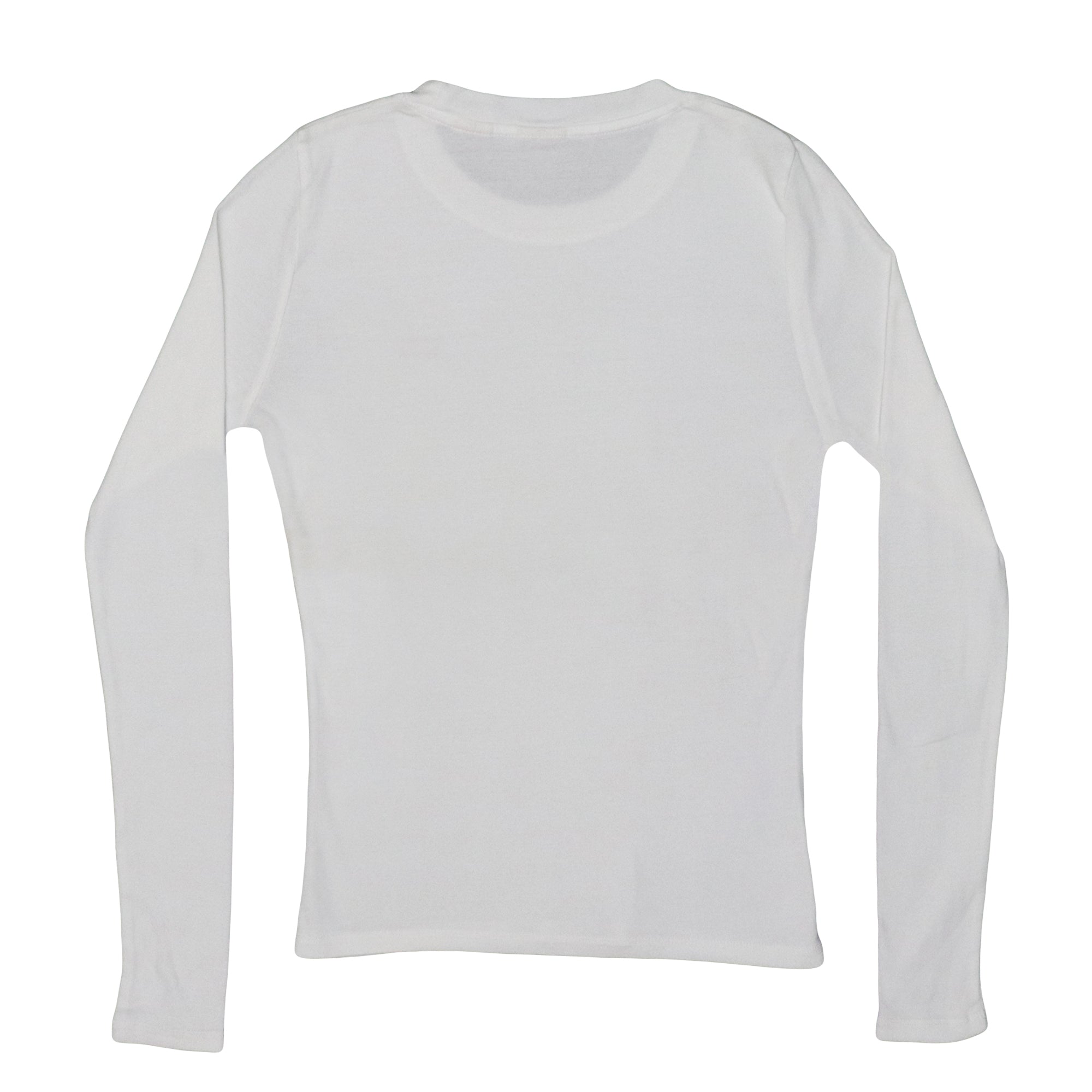 T-SHIRT (WOMEN) - PLAIN WHITE FULL SLEEVES