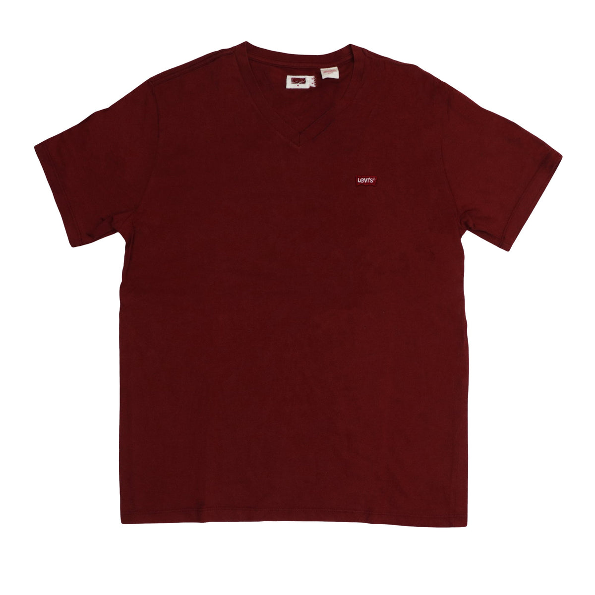 V NECK MEN - MAROON