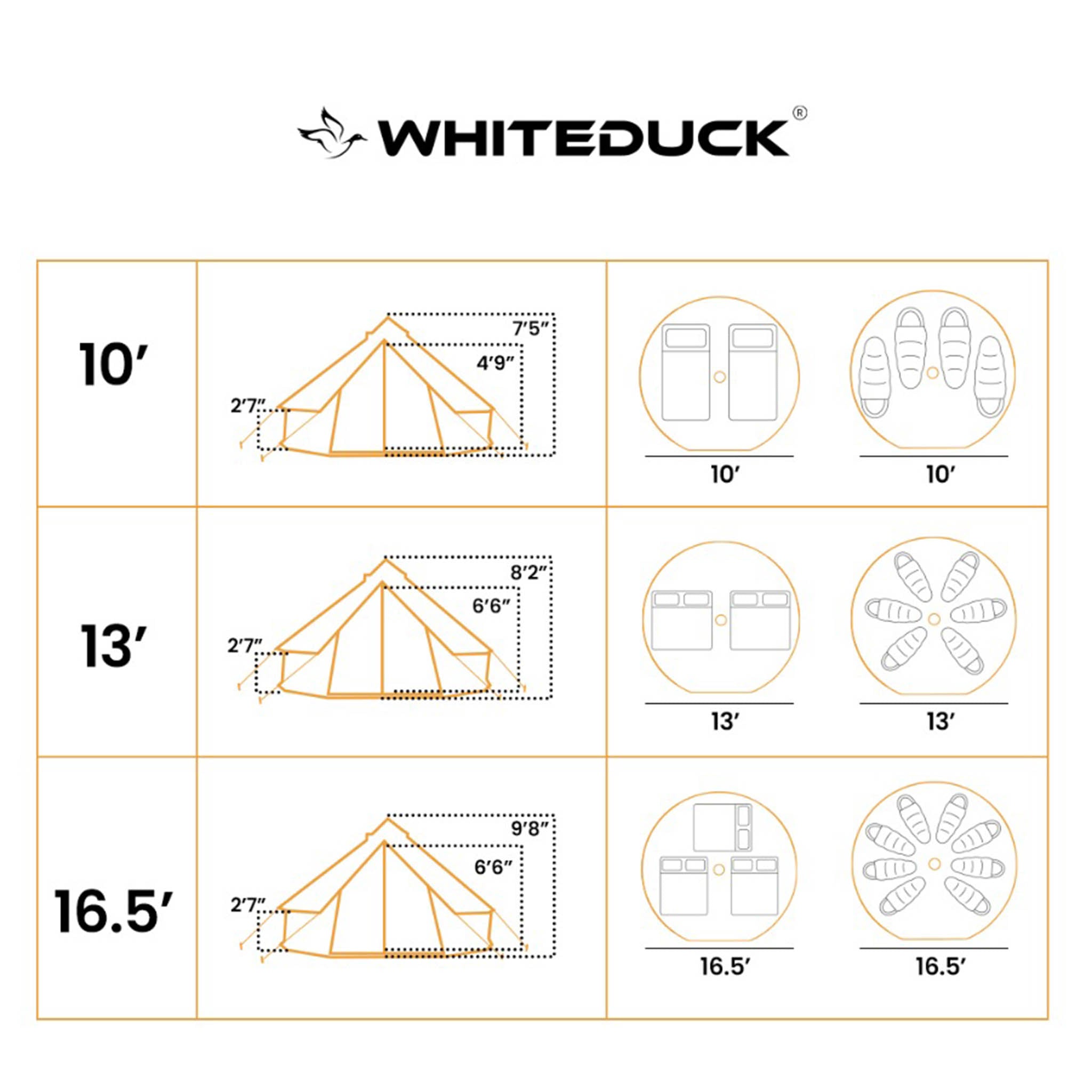 13' Regatta Bell Tent