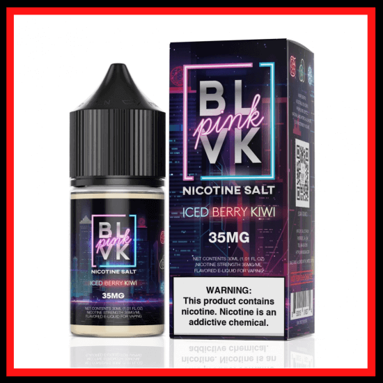 blvk iced berry kiwi salt