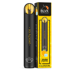 BLVK ELLO PLUS PEACHY ICE - 3500 PUFFS