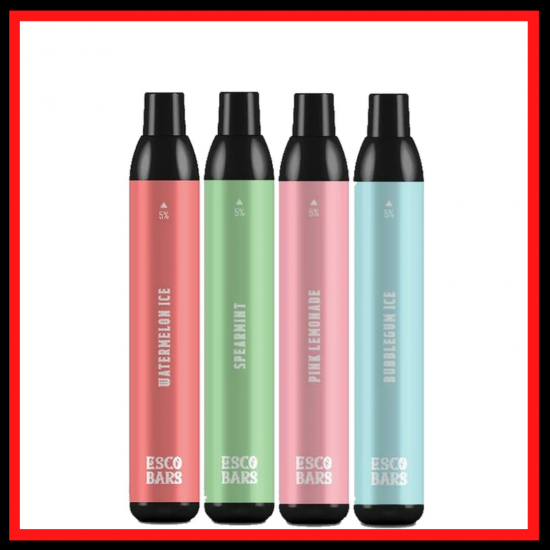 esco bars disposable pods