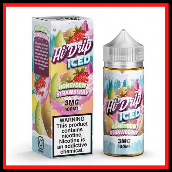 hi drip iced honey strawberry