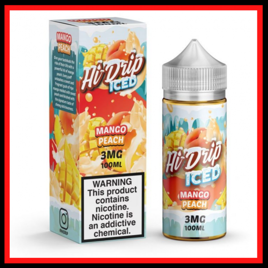 hi drip iced mango peach