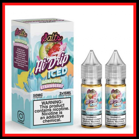 hi drip salt honey strawberry