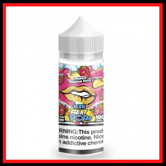 iced fruit pop mango dragonfruit