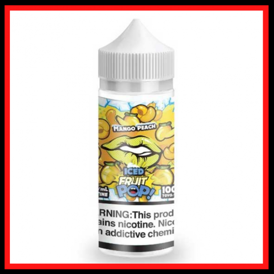 iced fruit pop mango peach