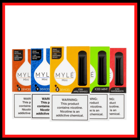 myle minipack 2 disposable stick
