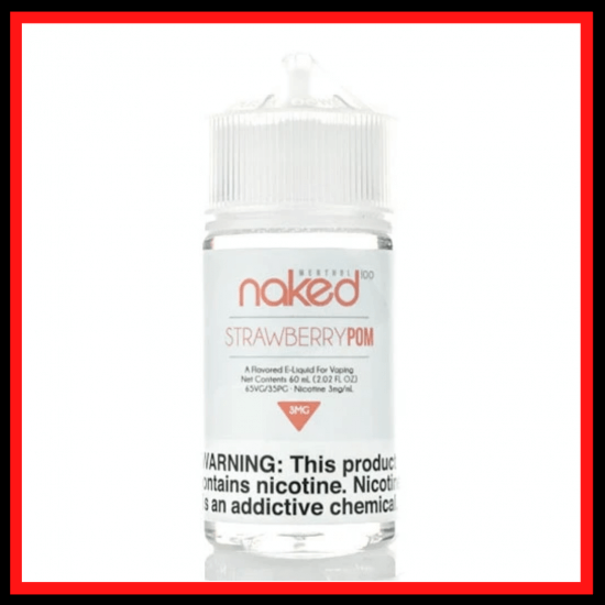 naked 100 strawberry pom flavor