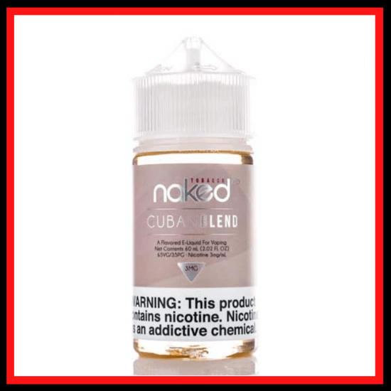 naked 100 tobacco cuban cigar flavor