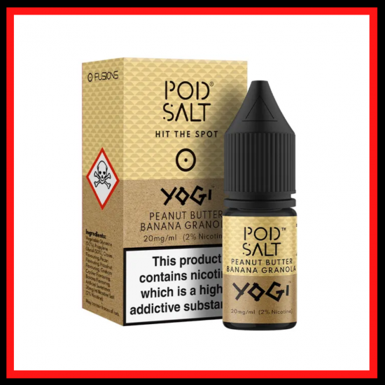 pod salt yogi peanut butter banana granola