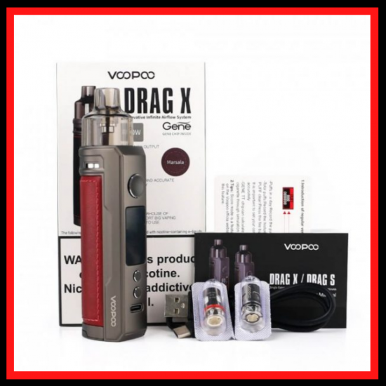voopoo drag x kit 1